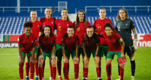Parceiros do kit de futebol feminino