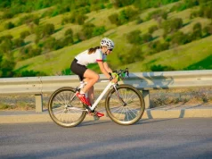 Treino de ciclismo com o calor