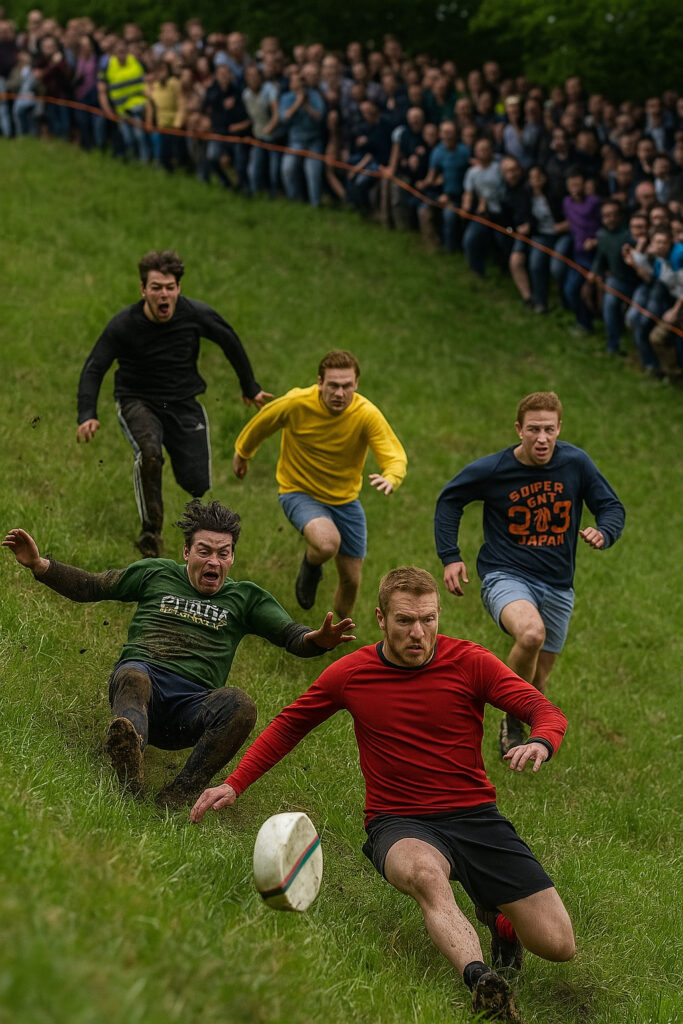 Perseguição a um queijo