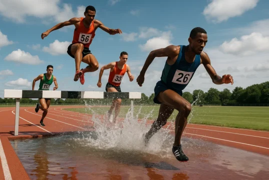3000 Metros com Obstáculos: História, Técnica e Estratégia na Pista