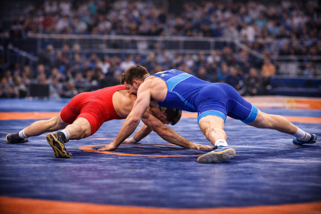 A Arte do Sprawl em Luta olímpica A Arte do Sprawl