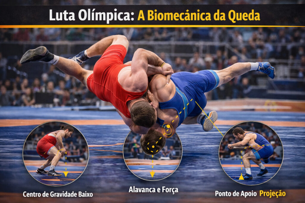 A Biomecânica da Queda em Luta olímpica A Biomecânica da Queda