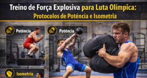 Treino de Força Explosiva para Luta Olímpica: Protocolos de Potência e Isometria