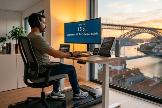 Ergonomia 4.0: O Guia Definitivo para a Alta Performance no Trabalho Remoto